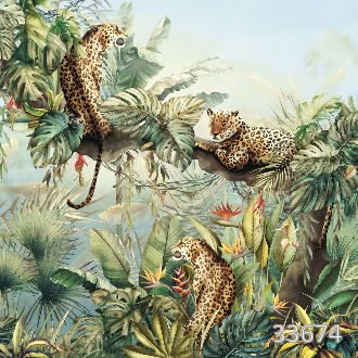 Leopards blue